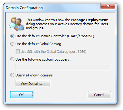 Domain Configuration