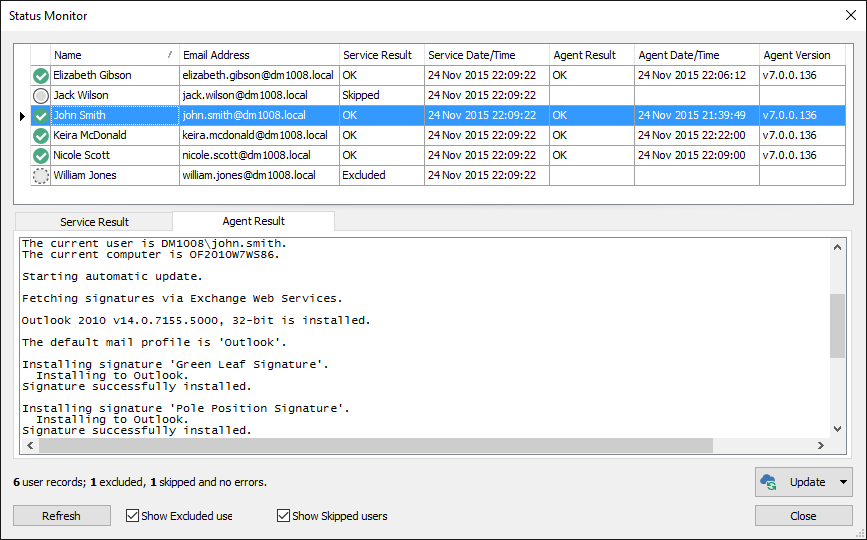 Status Monitor