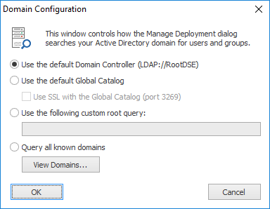 Domain Configuration