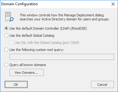 Domain Configuration