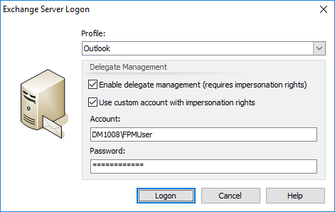 Logon Dialog