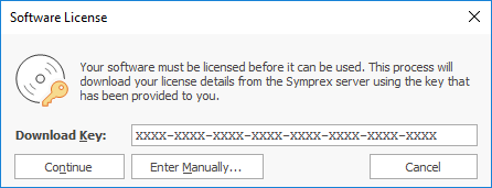 License Dialog